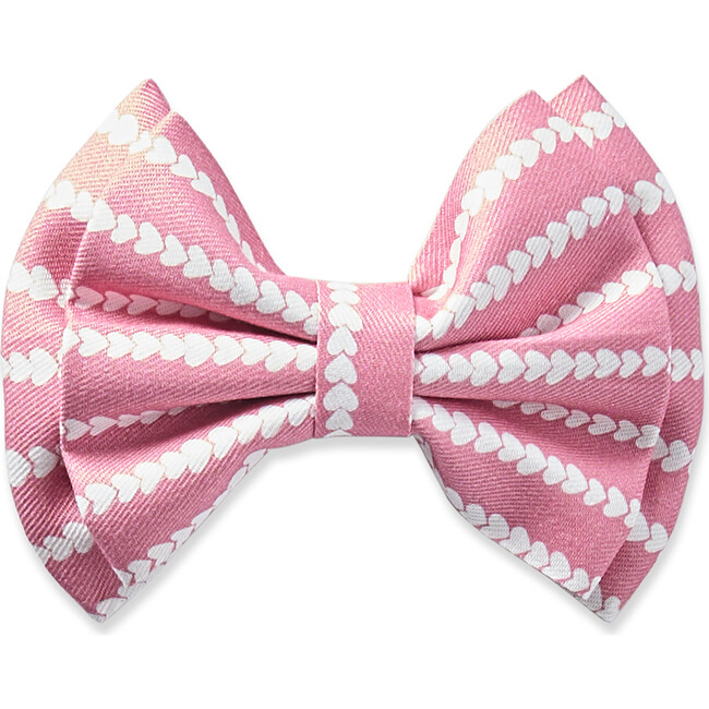 Medium Hair Bow, Love Lines - Hair Accessories - 1