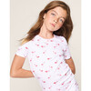 Children's Snug Fit Short Set, Flamingos - Pajamas - 5 - thumbnail