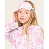 Kid's Twill Sleep Mask, Pink Timeless Toile - Eye Masks - 2