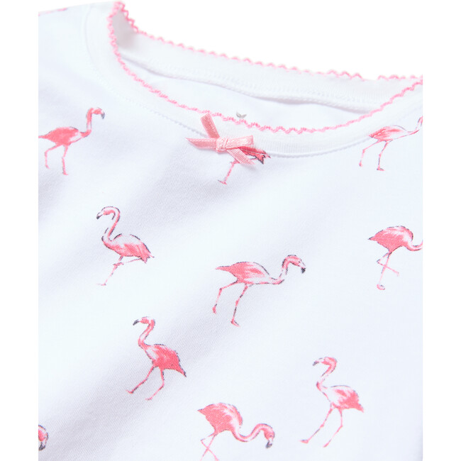 Children's Snug Fit Short Set, Flamingos - Pajamas - 6