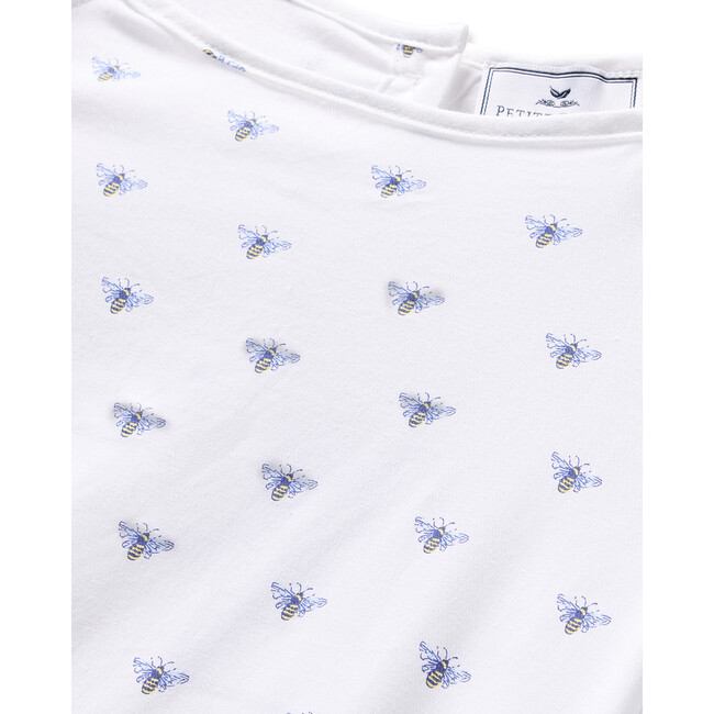 Girl's Twill Amelie Nightgown, Buzzing Bees - Nightgowns - 6