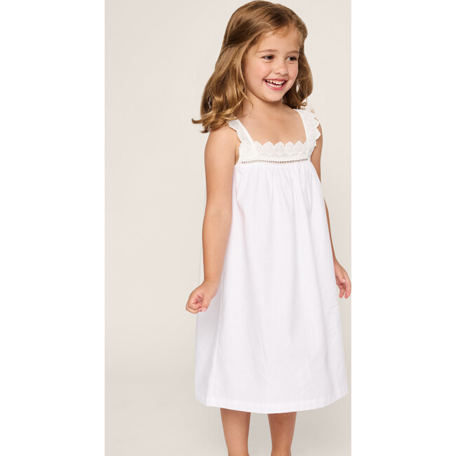 Children's Esme Nightgown, White - Nightgowns - 2