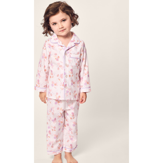 Children's Classic Twill Pajama Set, Seashell Splendor - Pajamas - 2