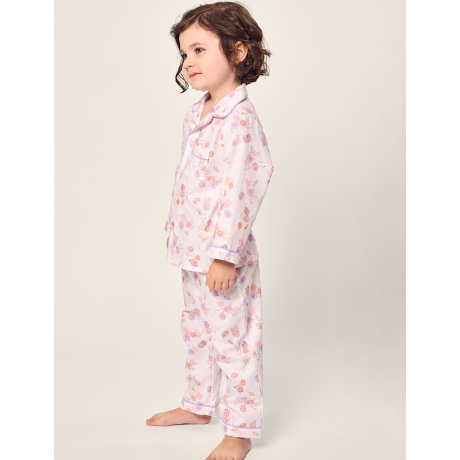 Children's Classic Twill Pajama Set, Seashell Splendor - Pajamas - 3