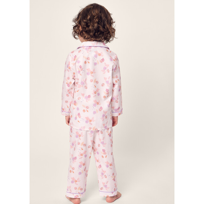 Children's Classic Twill Pajama Set, Seashell Splendor - Pajamas - 4