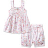 Children's Charlotte Short Set, Seashell Splendor - Pajamas - 1 - thumbnail