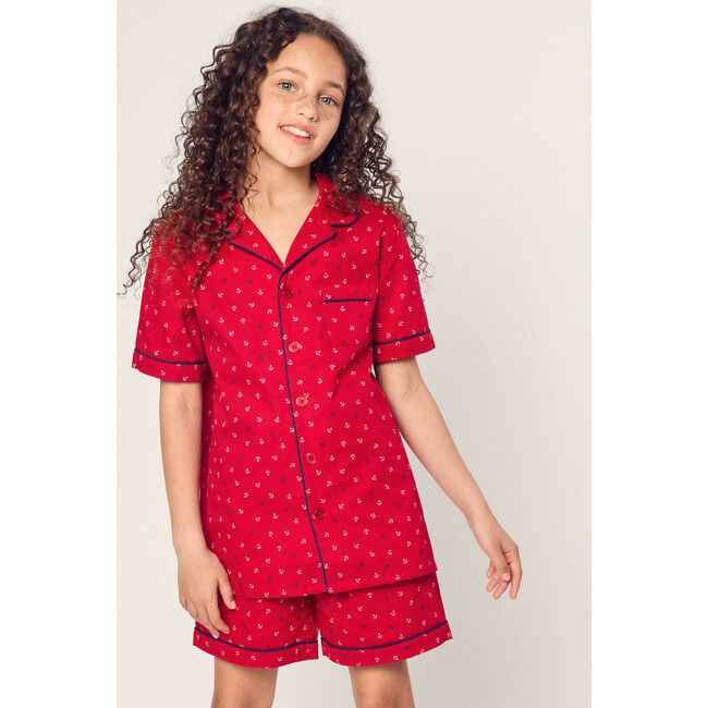 Children's Classic Short Set, Anchors Away - Pajamas - 2