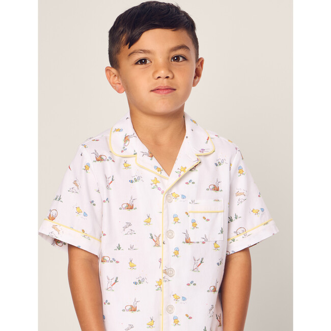 Kid's Twill Short Set, Easter Frolic - Pajamas - 5