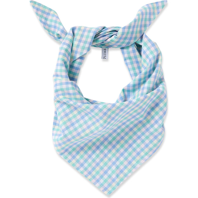 Dog Bandana, Spring Gingham - Dog Bandanas & Neckties - 1