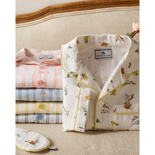 Kid's Twill Short Set, Easter Frolic - Pajamas - 7