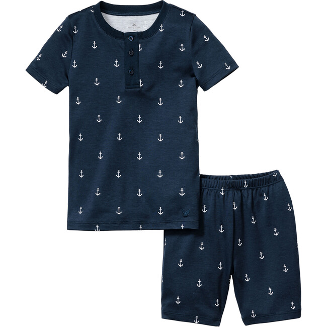 Snug Fit Short Set, Portsmouth Anchors - Pajamas - 1