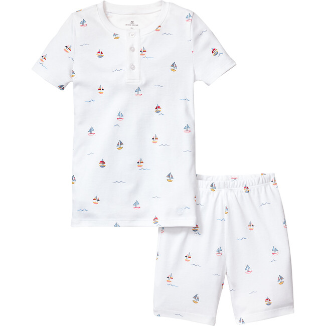 Snug Fit Short Set, Bateau - Pajamas - 1