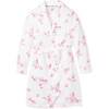 Women's Robe, English Rose Floral - Robes - 1 - thumbnail