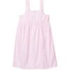 Women's Charlotte Nightgown, Pink Gingham - Pajamas - 1 - thumbnail