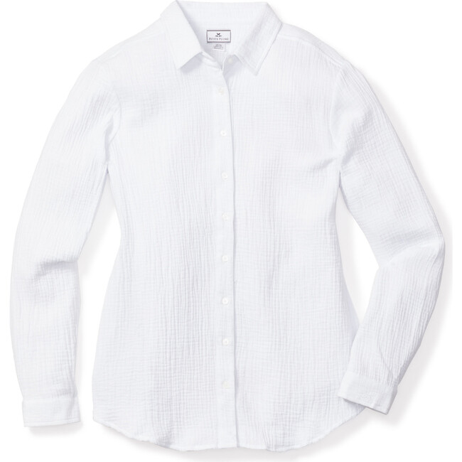 White Gauze Morgan Top - Pajamas - 1