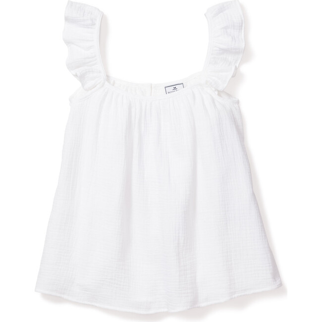 White Gauze Celeste Top - Pajamas - 1
