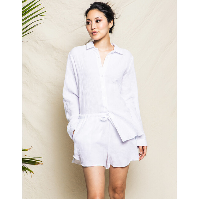White Gauze Morgan Top - Pajamas - 2