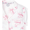 Women's Short Sleeve Short Set, English Rose Floral - Pajamas - 4