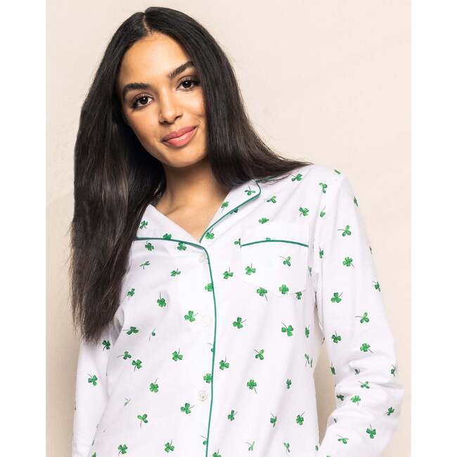 Women's Pajama Set, Shamrocks - Pajamas - 4