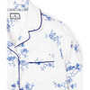 Women's Nightshirt, Indigo Floral - Pajamas - 4
