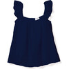 Navy Gauze Celeste Top - Pajamas - 1 - thumbnail