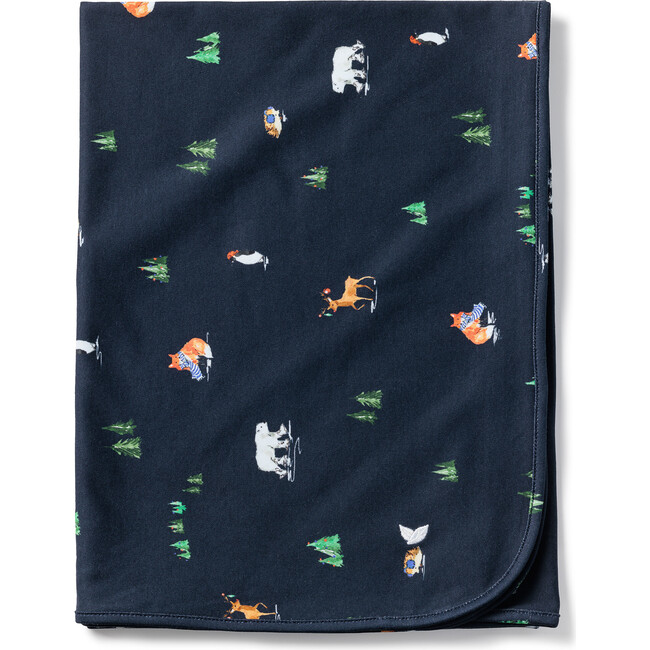 Pima Cotton Blanket, Arctic Antics - Blankets - 1