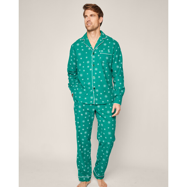 Men's Pajama Set, Emerald Wonderland - Pajamas - 2