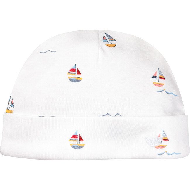 Pima Cotton Baby Hat, Bateau - Hats - 1