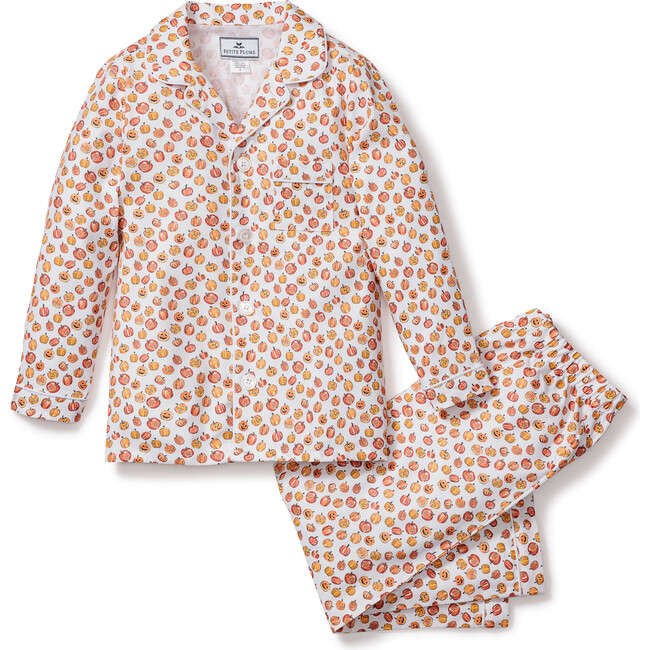 Classic Pajama Set, Pumpkin Patch - Pajamas - 1