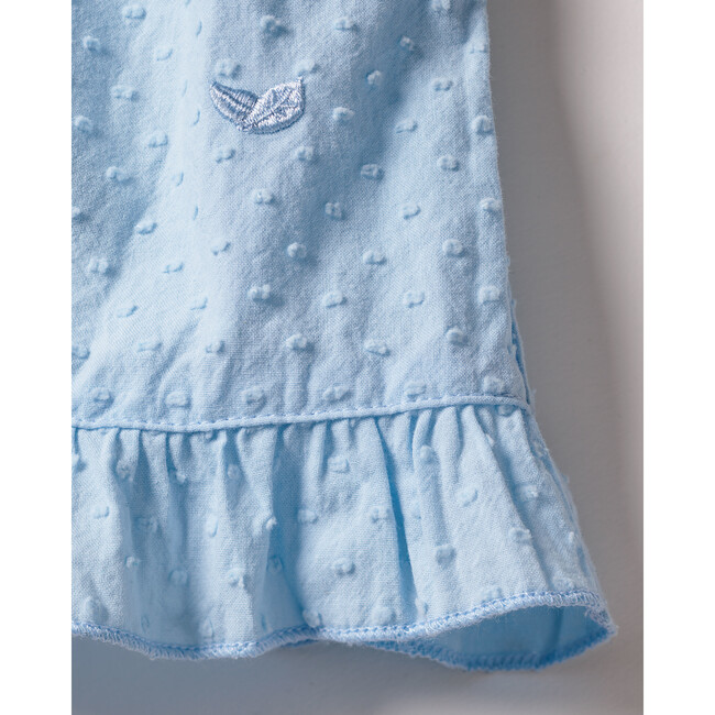 Women's Swiss Dots Celeste Short Set, Blue - Pajamas - 9