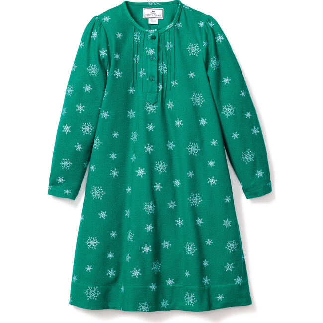 Children's Beatrice Nightgown, Emerald Wonderland - Nightgowns - 1