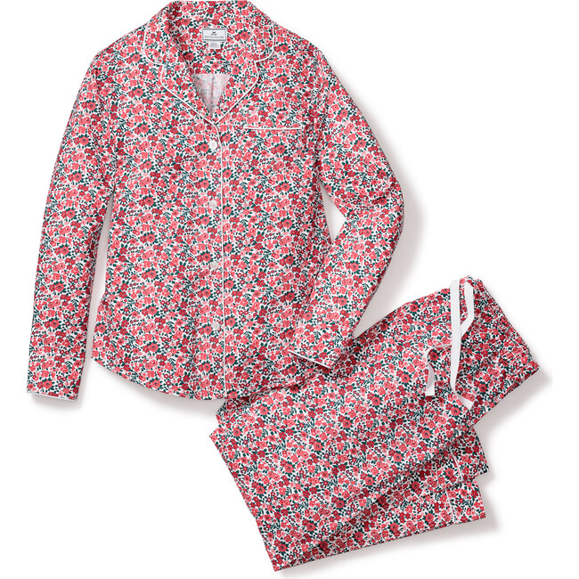 Women's Pajama Set, Fleurs des Bois - Pajamas - 1