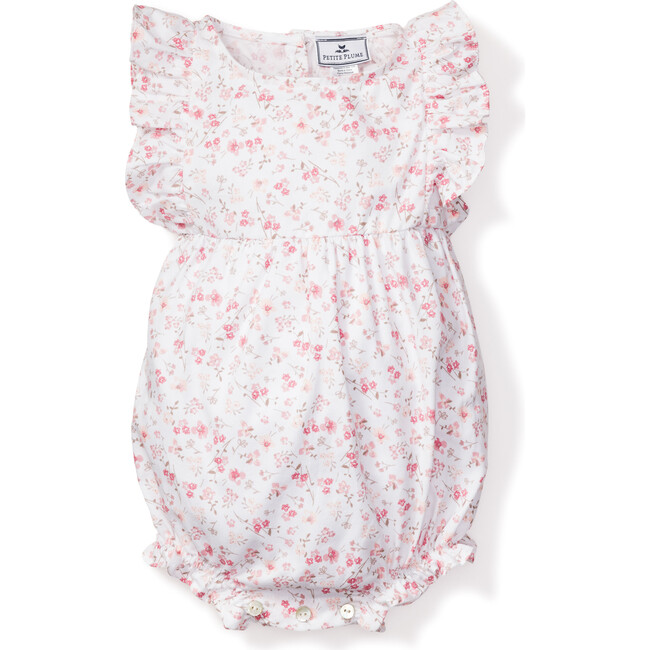 Ruffled Romper, Dorset Floral - Rompers - 1