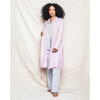 Women's Flannel Robe, Pink - Robes - 4