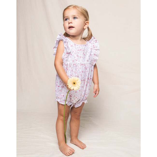 Ruffled Romper, Dorset Floral - Rompers - 2