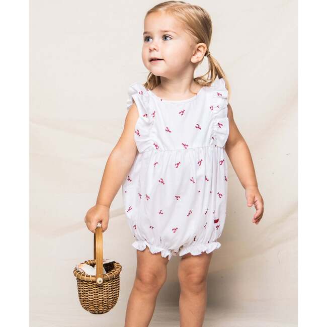 Ruffled Romper, Brixham Lobsters - Rompers - 2