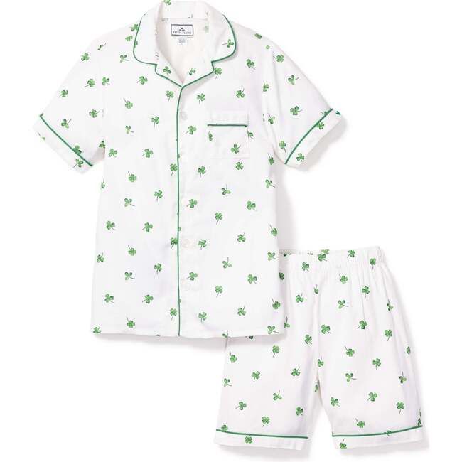 Kids Classic Short Set, Shamrocks - Pajamas - 1