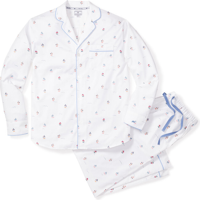 Men's Pajama Set, Bateau - Pajamas - 1