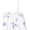 Lily Nightgown, Indigo Floral - Pajamas - 4 - thumbnail