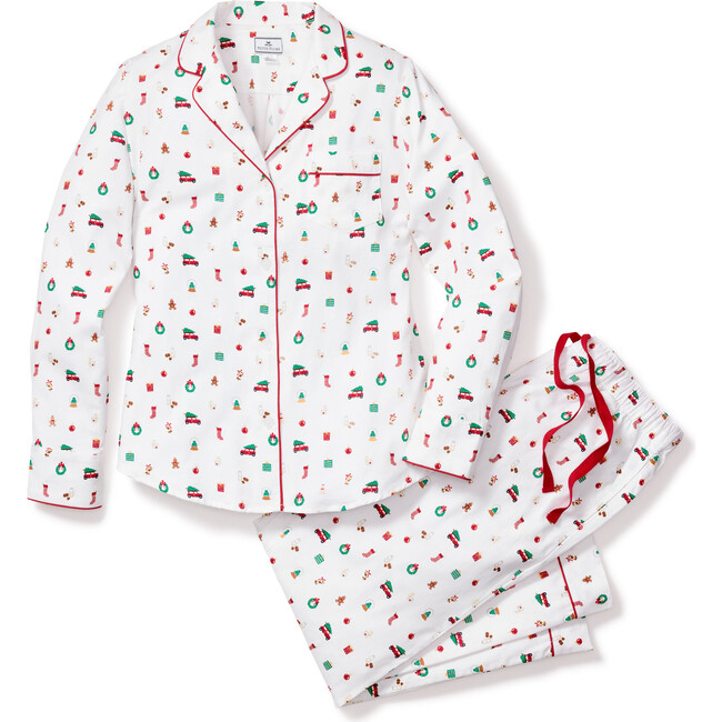 Women's Pajama Set, Winter Nostalgia - Pajamas - 1
