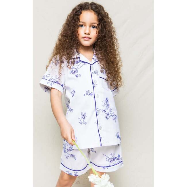 Classic Short Set, Indigo Floral - Pajamas - 2