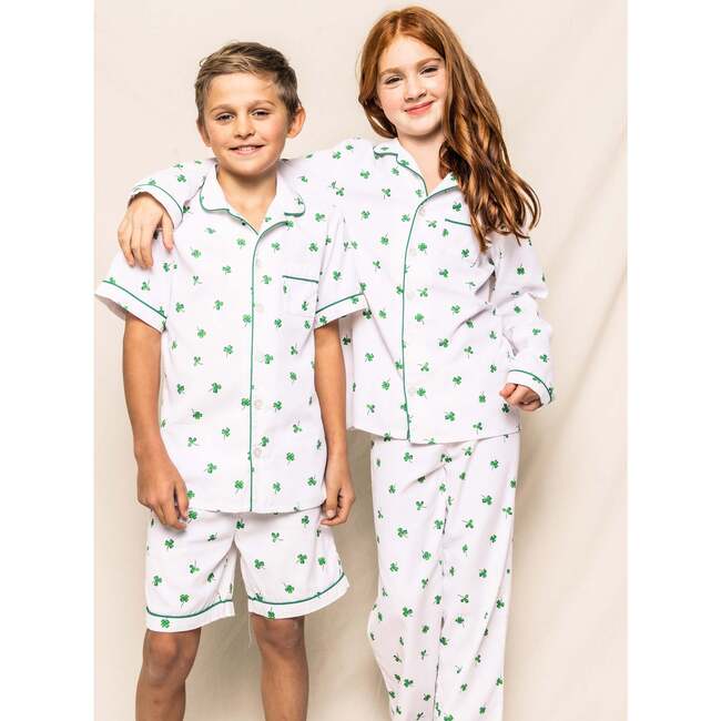 Kids Classic Short Set, Shamrocks - Pajamas - 4