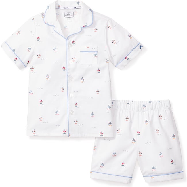 Kids Classic Short Set, Bateau - Pajamas - 1