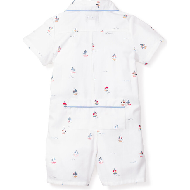 Infant Summer Romper, Bateau - Rompers - 2