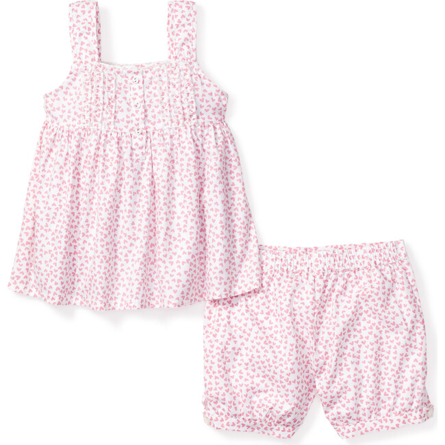 Kids Charlotte Short Set, Sweethearts - Pajamas - 1