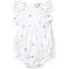 Infant Ruffled Romper, Bateau - Rompers - 1 - thumbnail