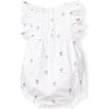 Infant Ruffled Romper, Bateau - Rompers - 2 - thumbnail