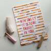 Teacher Sweetness Appreciation Tea Towel - Washcloths & Hand Towels - 2