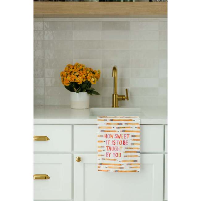 Teacher Sweetness Appreciation Tea Towel - Washcloths & Hand Towels - 3