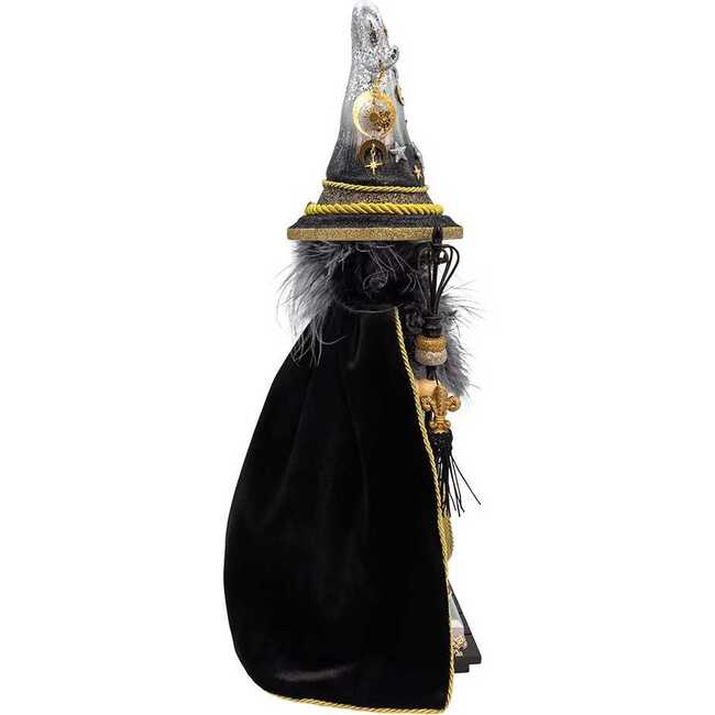 18-Inch Hollywood Nutcrackers Black and Gold Wizard Nutcracker - Nutcrackers - 2